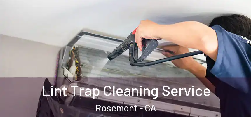  Lint Trap Cleaning Service Rosemont - CA